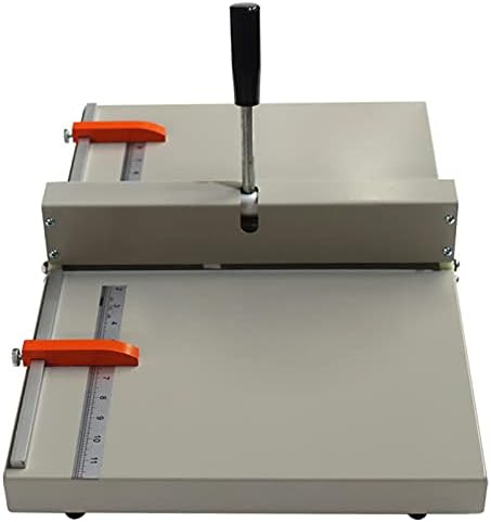 TECHTONGDA Manual Creaser 14Inch Creasing Machine Paper Folding Creaser Desktop Paper Card Creaser Scorer with 2 Magnetic Blocks and Max Paper Weight 1lb for Paper Sheet Cardstock
