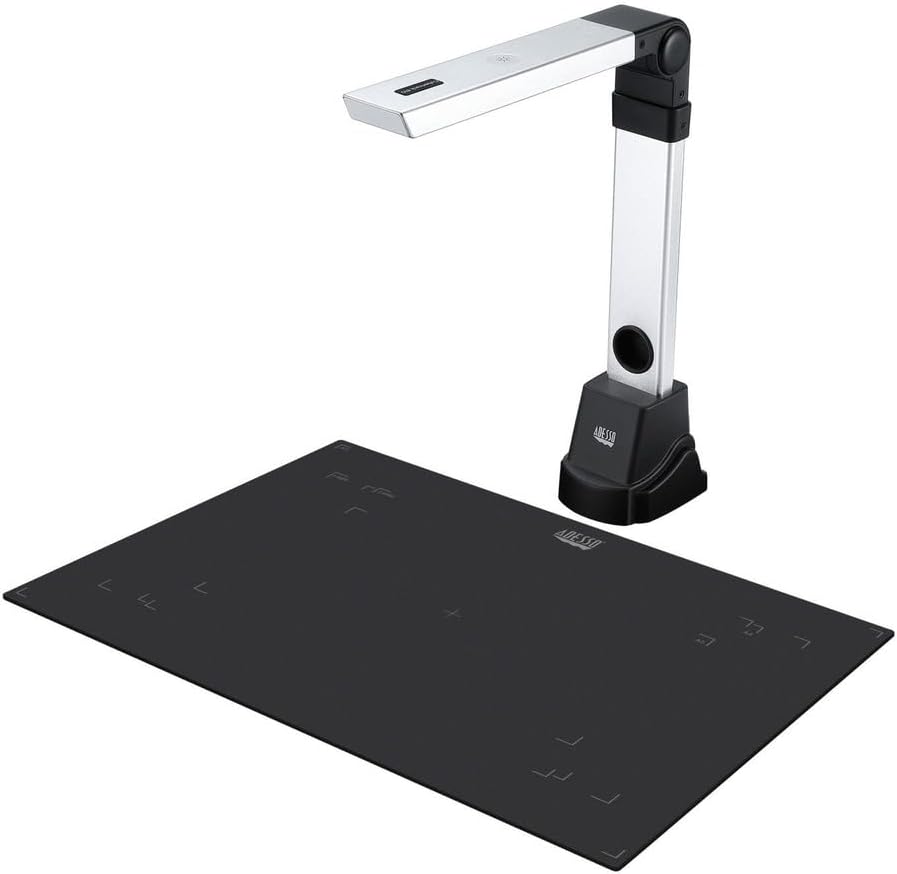 Adesso Cybertrack 810 8.0-MP Fixed-Focus Document Camera for Windows