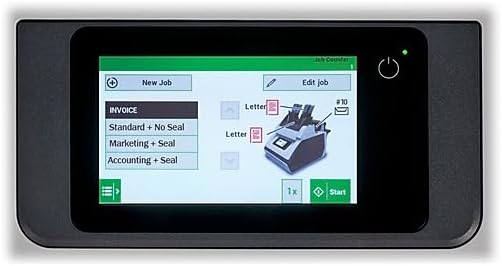 Formax FD6104 Model FD 6104 Paper Folder/Inserter, Up to 1350 Filled Envelopes Per Hour, 5" Color Touchscreen, Folding Capacity Up to 5 Sheets, Resettable Counter, Replacement for FD 6102 FD6102