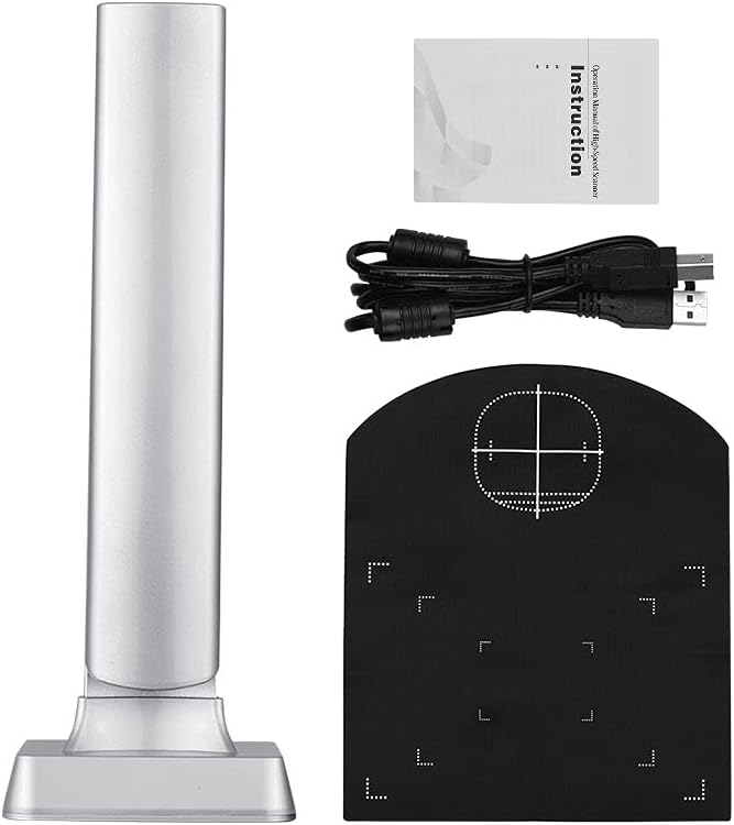 Aibecy BK30 Portable Document Camera and Scanner - 5 Megapixel High Definition Image Capture - Supports A4 Size Documents for Office and Education - LED Fill Light - 1 Second Scan