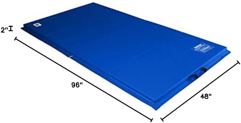 We Sell Mats Folding Exercise Mat - 2" Thick X-Large 4x8'