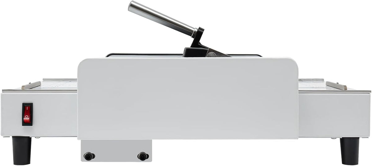 A3 Folding Binding Machine, 2 in 1 Multifunctional Booklet Maker Machine, Professional Book Binding Folding Saddle Stitch, Automatic Booklet Maker for Home, School, Church, Office