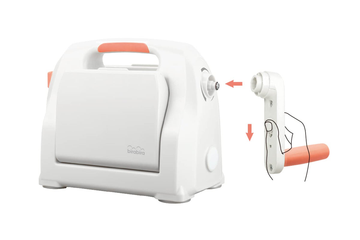 BiraBira Die Cutting & Embossing Machine Starter Kit, Feeding Slot: 9"