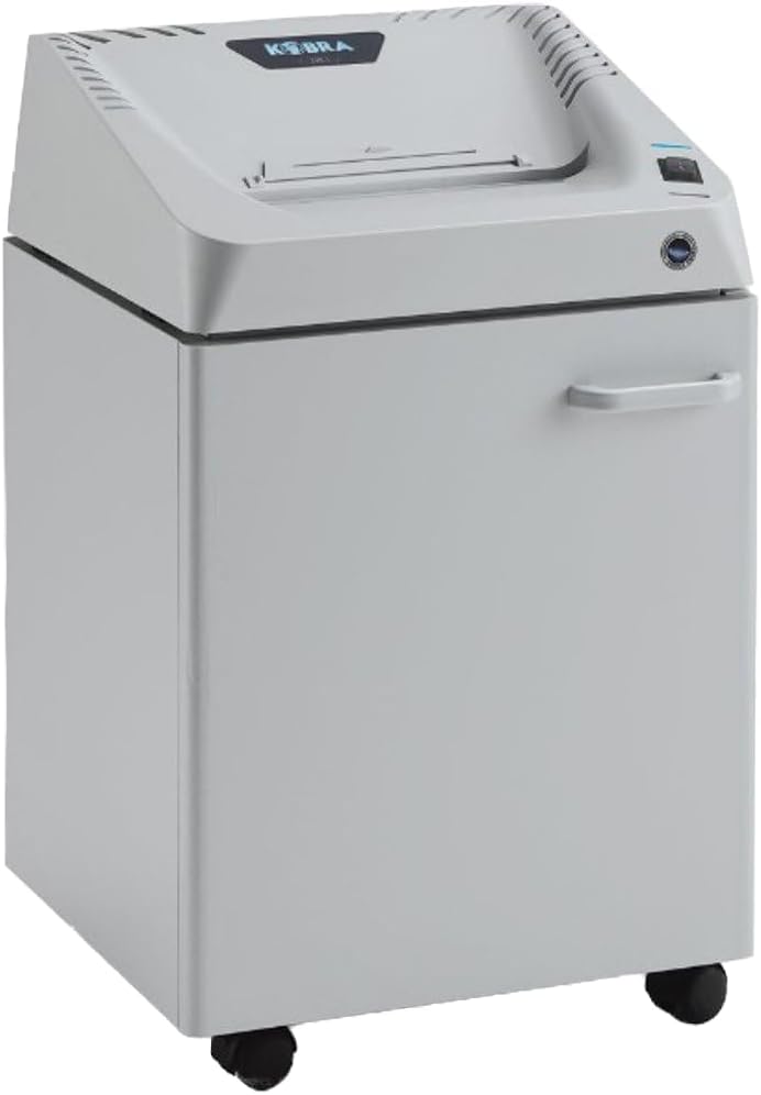 KOBRA 240.1 S5 Multipurpose Professional Straight Cut Office Shredder, Up to 31 Sheets at a Time Paper Capacity, 24 Hour Countinuous Duty Operation Without Overheating and Duty Cycles