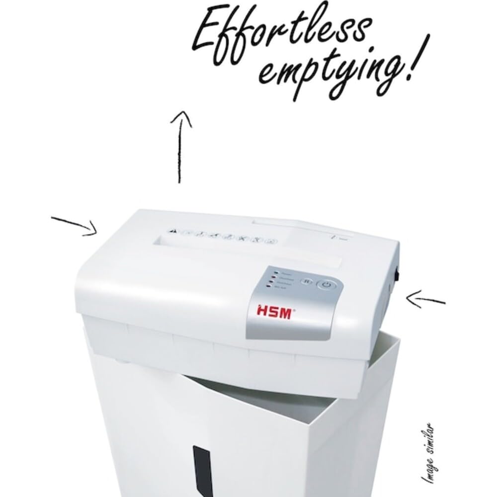 HSM of America Shredstar X10 Cross-Cut Shredder, 10 Manual Sheet Capacity