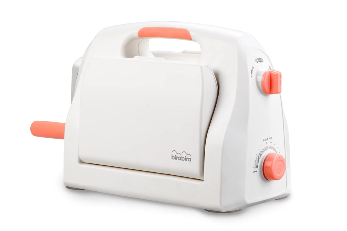 BiraBira Die Cutting & Embossing Machine Starter Kit, Feeding Slot: 9"