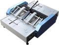 3 In 1 Creasing Machine, A3 Paper Saddle Stitch Flat-Clinch Automatic Binding Machine with 5 Nail Positions, A Variety of Binding and Folding Methods, Compatible With 24/6 Type Staples for Cards