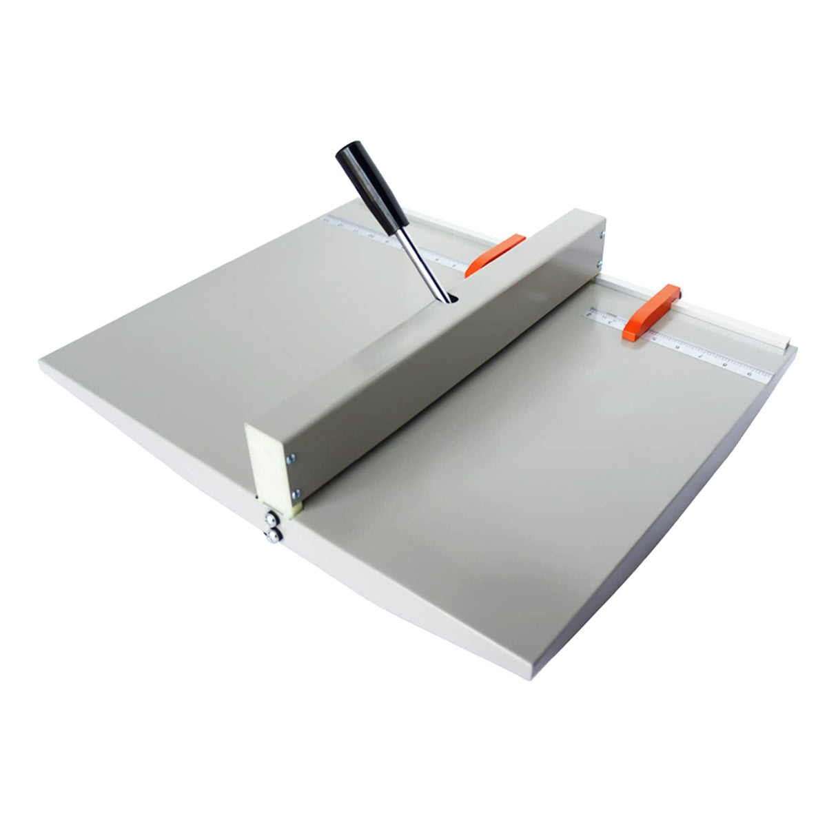 TECHTONGDA Manual Creaser 14Inch Creasing Machine Paper Folding Creaser Desktop Paper Card Creaser Scorer with 2 Magnetic Blocks and Max Paper Weight 1lb for Paper Sheet Cardstock