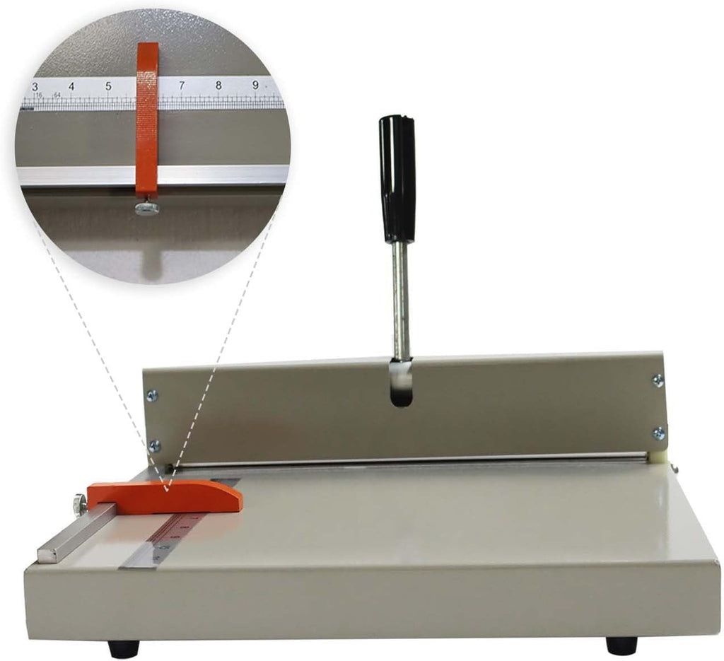 14In Manual Creasing Machine, Paper Creaser with Precise Scale & Positioning Blocks, Folding Creaser, Paper Folding Machine for Files, Cards, Brochures, Invitations