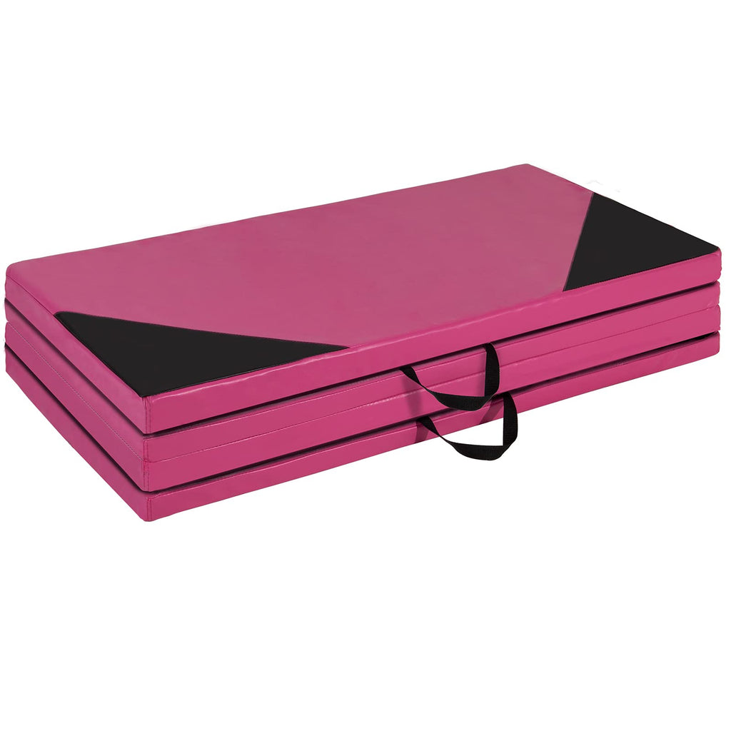 Polar Aurora 4'x10'x2 Thick Folding Gymnastics Exercise Mat Aerobics Stretching Yoga Mats