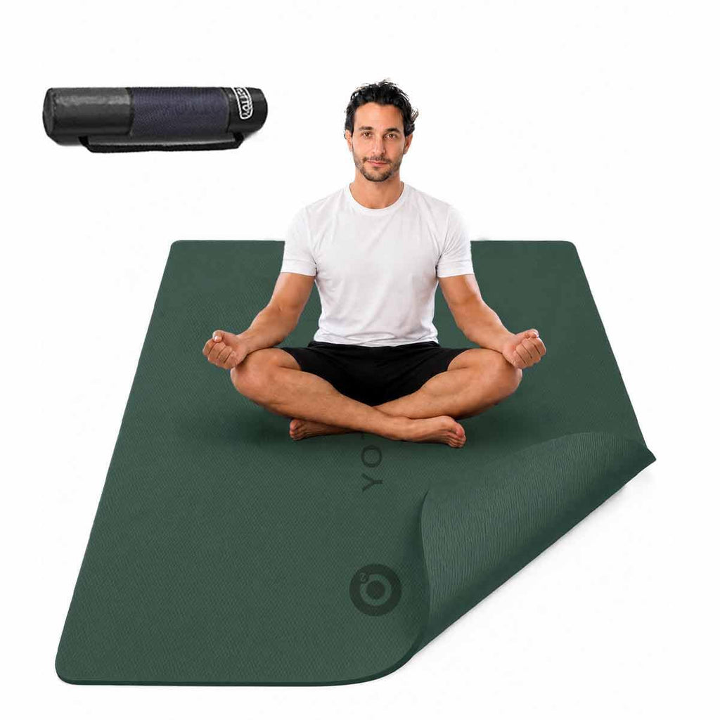 YOTTOY 75''x40'' Large Yoga Mat, Extra Thick Exercise Mat for Home Gym