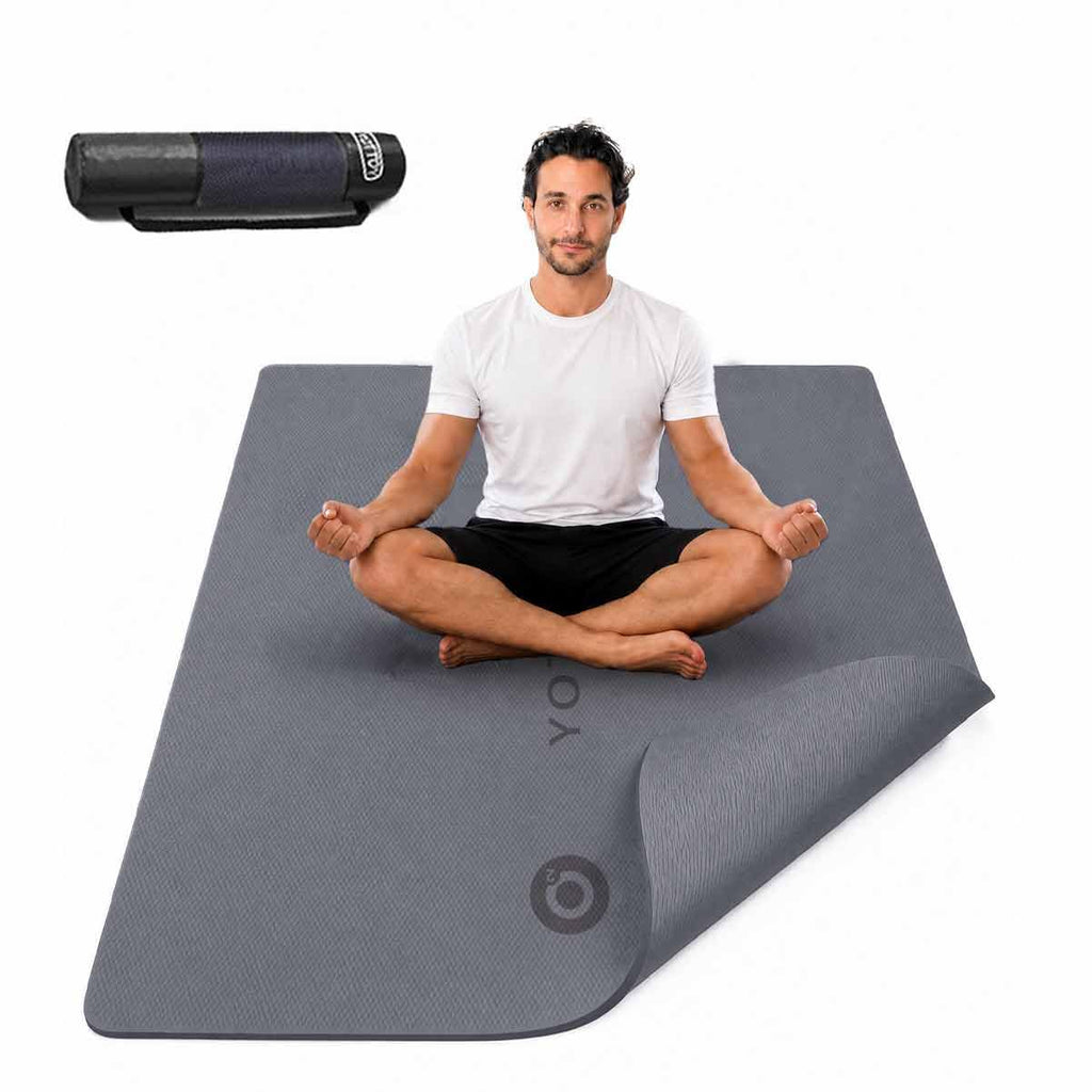 YOTTOY 75''x40'' Large Yoga Mat, Extra Thick Exercise Mat for Home Gym