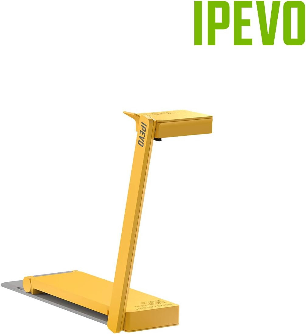 IPEVO DO-CAM Creator's Edition Portable & Compact Ultra HD 8MP USB Camera for Professional Visual Presentations and Communication â Webcam for Conference Calls, Distance Learning, Remote Work.