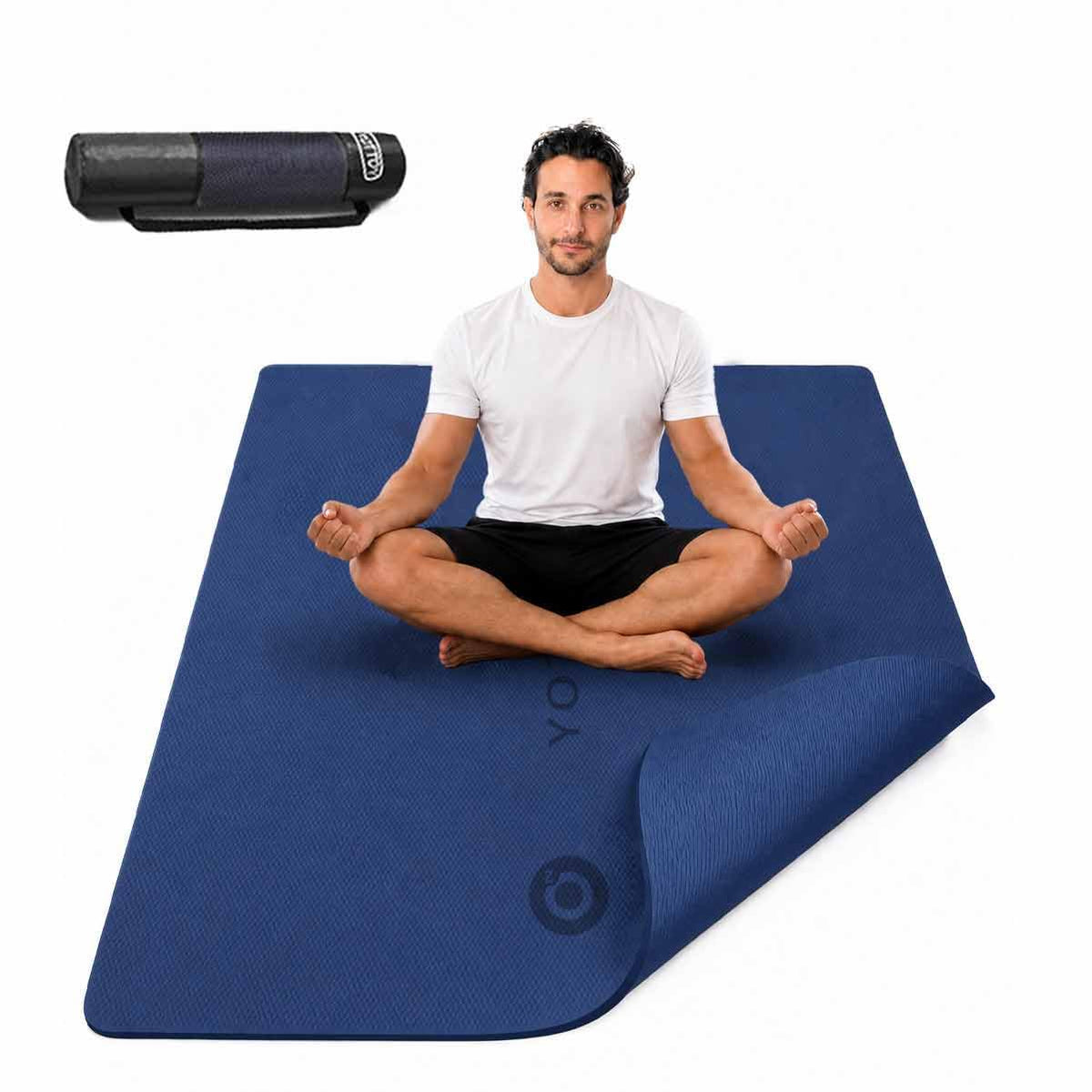YOTTOY 75''x40'' Large Yoga Mat, Extra Thick Exercise Mat for Home Gym