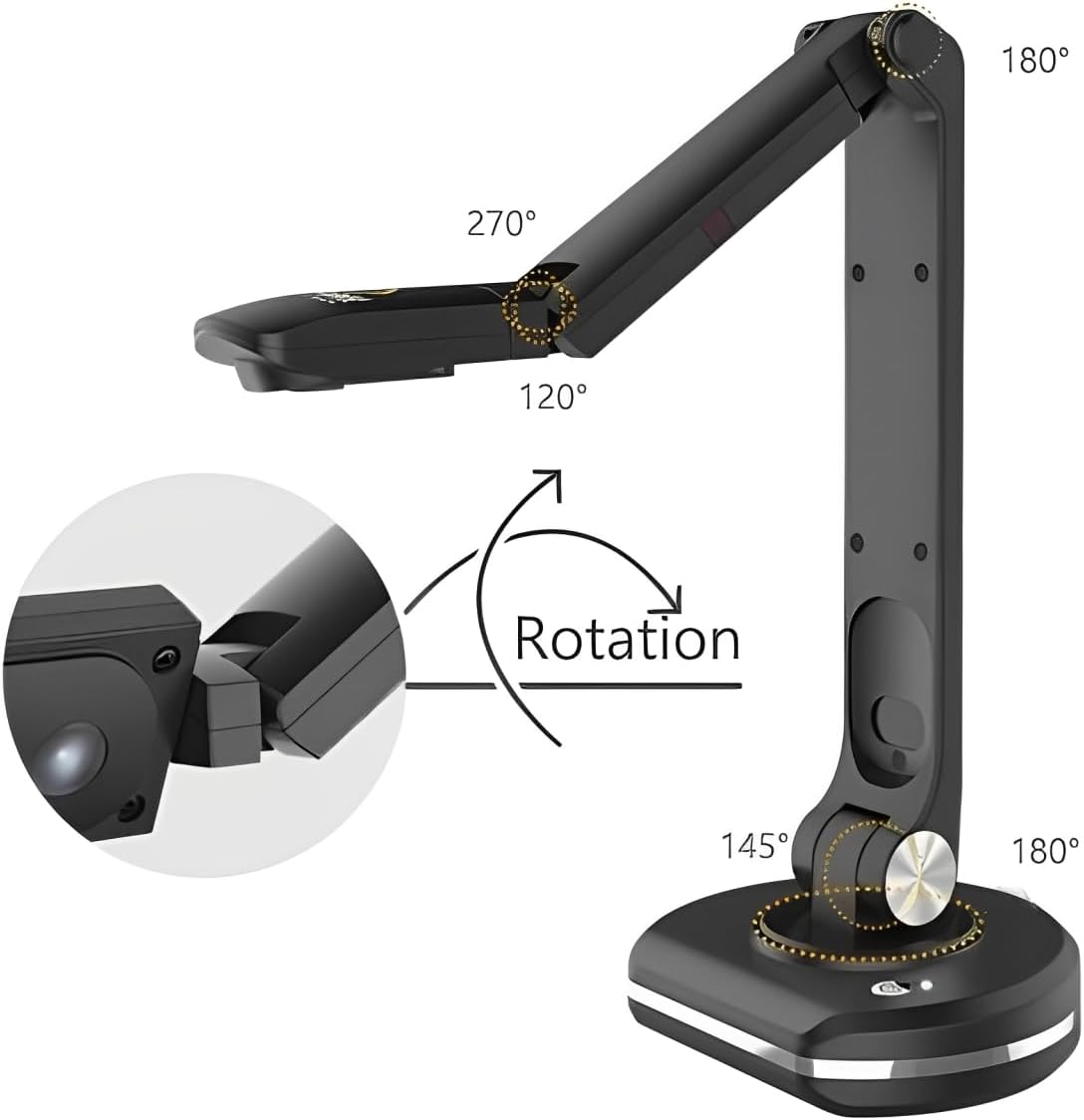 JOYUSING V500S USB Document Camera for Teachers â 8MP Auto-Focus