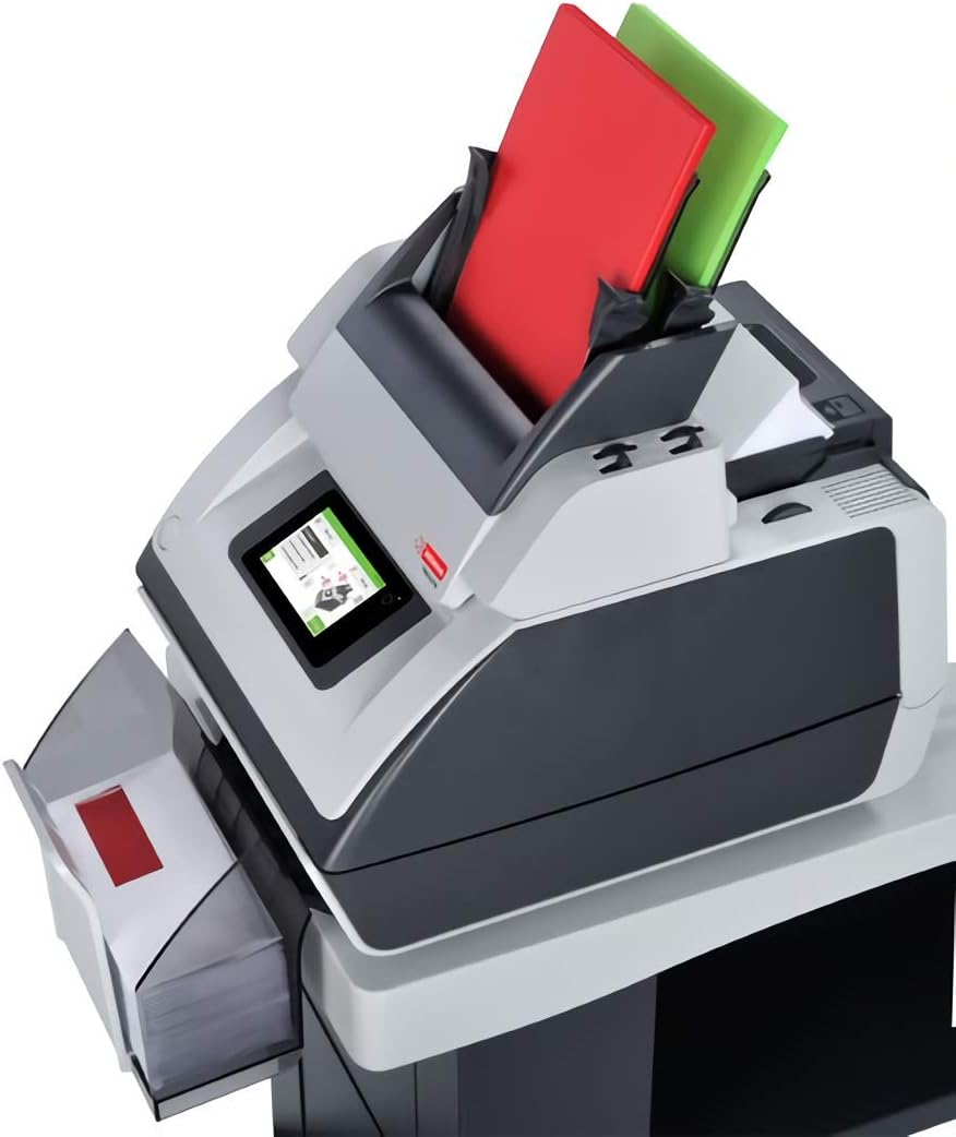 Intimus A0111771 Model TSI-2.5 S Folder Inserter; 5" Color Touch Screen Control Panel; Compact; Quiet Operation; Automatically Folds, Inserts and Seals Up to 4,000 Envelopes per Month