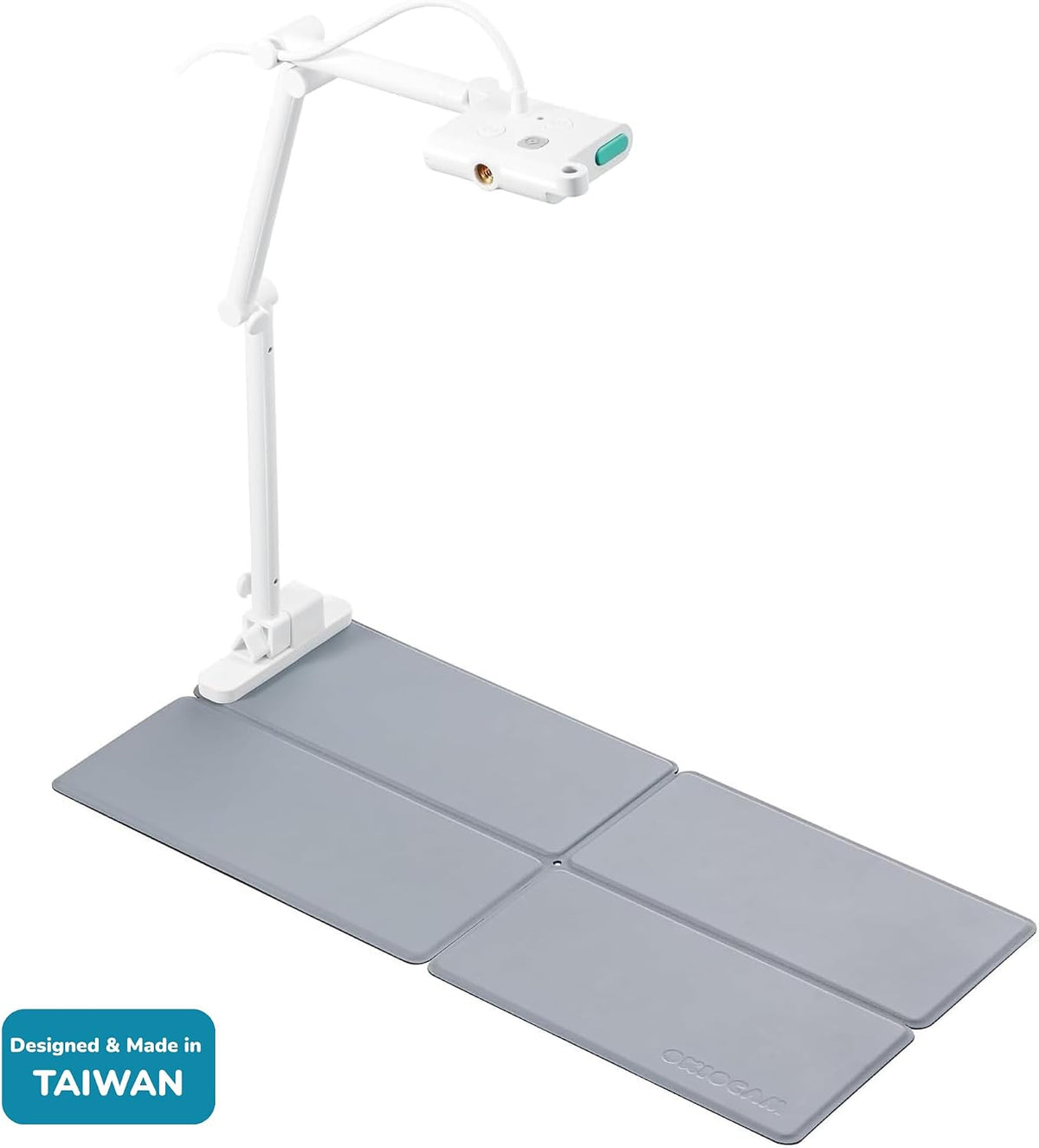 OKIOCAM S-4K 8MP USB Document Camera for Teachers, Ultra HD Portable Setup with AI Smart Pointer (OKIOPoint), Ideal for Distance Learning & Live Demos, Compatible w PC, Mac, Chromebook