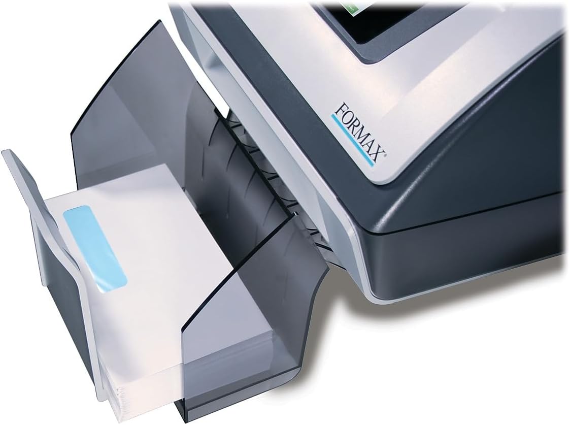 Formax FD6104 Model FD 6104 Paper Folder/Inserter, Up to 1350 Filled Envelopes Per Hour, 5" Color Touchscreen, Folding Capacity Up to 5 Sheets, Resettable Counter, Replacement for FD 6102 FD6102