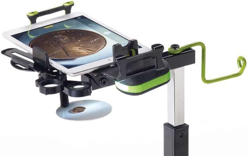Dewey the Document Camera Stand with Microscope and Light