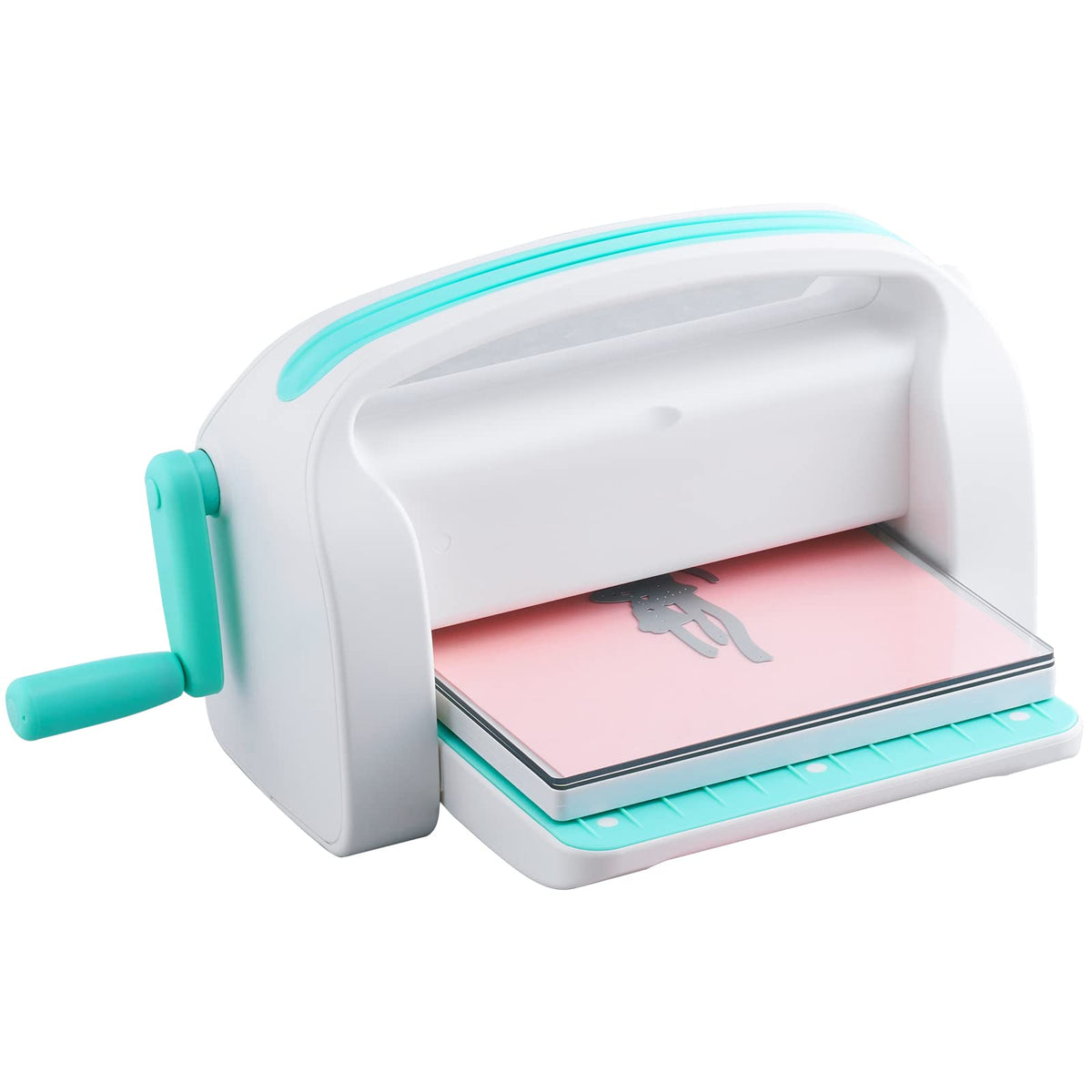 VEVOR Manual Die Cutting and Embossing Machine, 9" Opening, Portable Die Cut Machine Set with Cutting Dies, Embossing Folders, Paper Sheets, Cutting Plates, for Scrapbooking, Card Making, Crafting