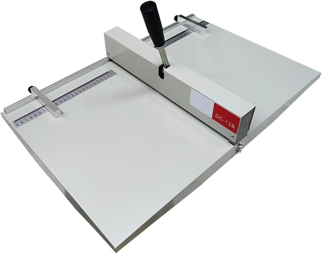 Creaser Scorer Manual Paper Creaser Creasing Machine Extended Positioning Block Paper Folder Folding Machine with 2 Magnet Backs - Heavy Duty A4 Paper Card Folder Scoring Tool for Office