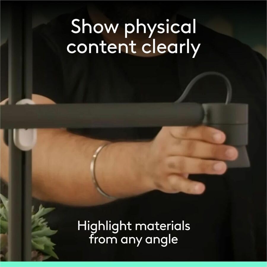Logitech Adjustable Content Camera for Teaching & Demonstrating - 60 fps