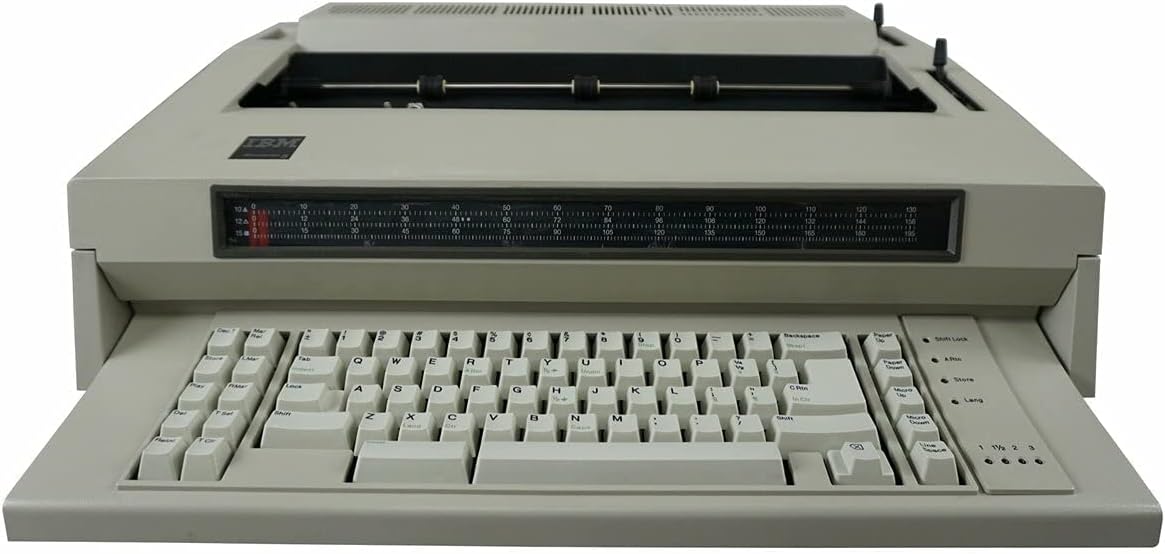 IBM Wheelwriter 5 Electronic Typewriter - Wide Carriage -7K Storage (Renewed)