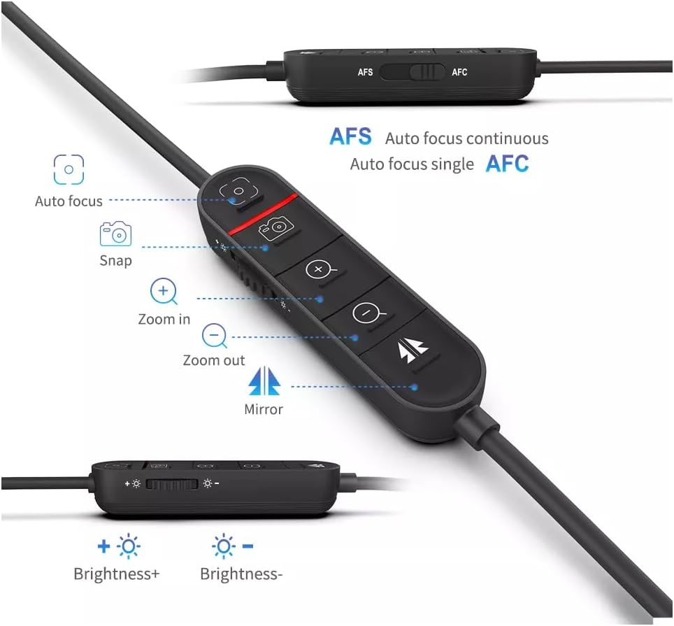 JoyUsing Document Camera Bundle â V600 4K PDAF Doc Web Camera with V500S 8MP USB Visual Online Presenter for Home, Classrooms & Meetings