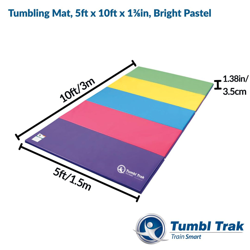 Tumbl Trak Gymnastics Folding Tumbling Panel Mat