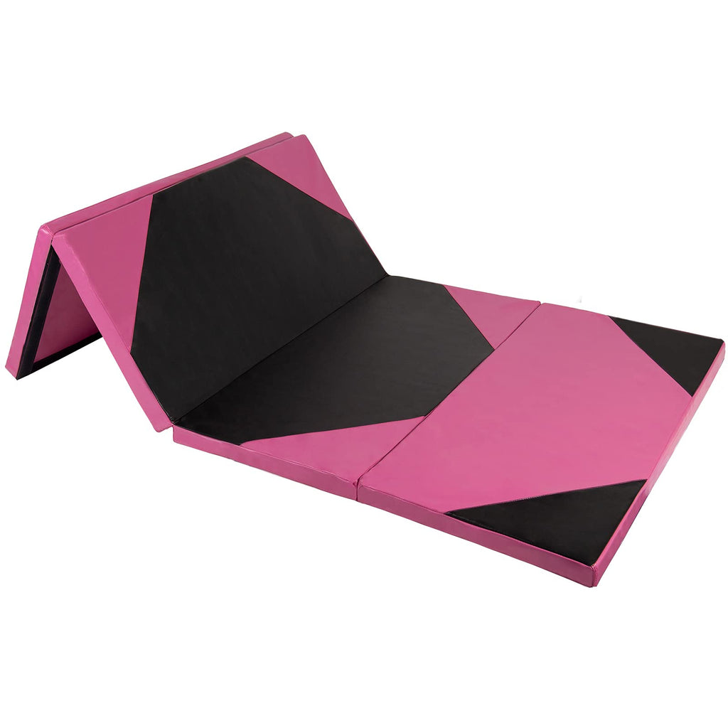Polar Aurora 4'x10'x2 Thick Folding Gymnastics Exercise Mat Aerobics Stretching Yoga Mats