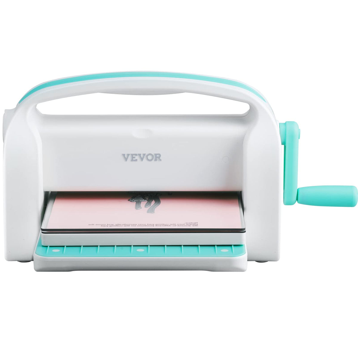 VEVOR Manual Die Cutting and Embossing Machine, 9" Opening, Portable Die Cut Machine Set with Cutting Dies, Embossing Folders, Paper Sheets, Cutting Plates, for Scrapbooking, Card Making, Crafting