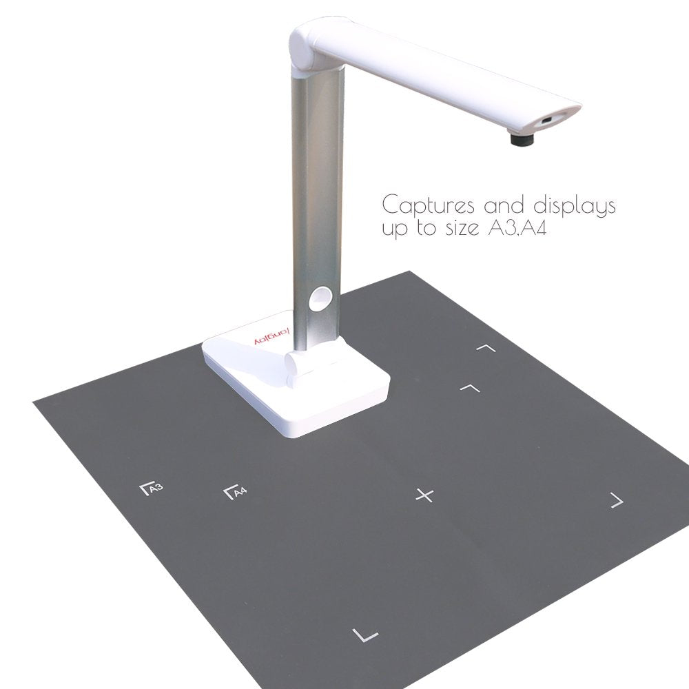 Digital Portable Multi-Angle USB Document Camera LV-1 Series LV-1010 (Black)