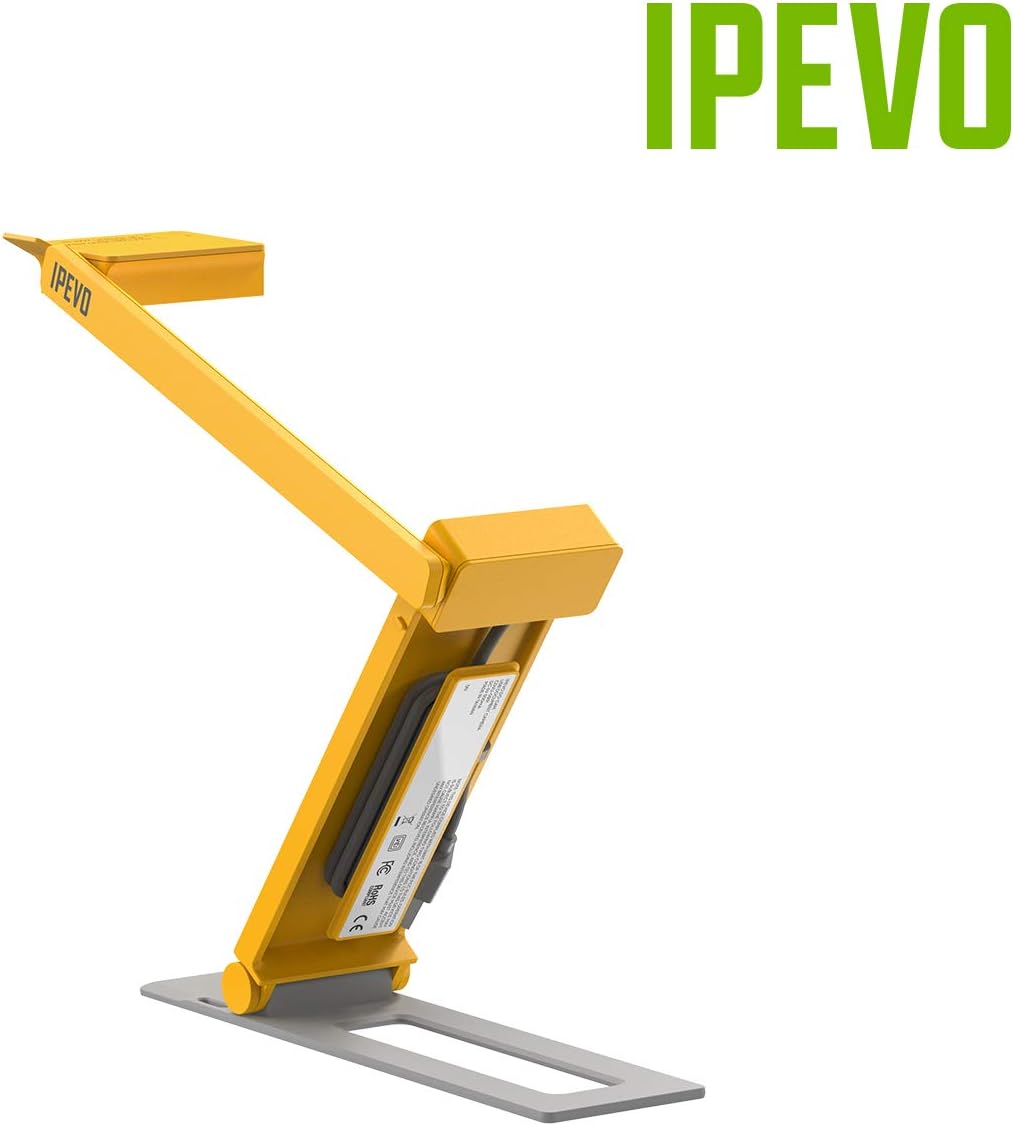 IPEVO DO-CAM Creator's Edition Portable & Compact Ultra HD 8MP USB Camera for Professional Visual Presentations and Communication â Webcam for Conference Calls, Distance Learning, Remote Work.