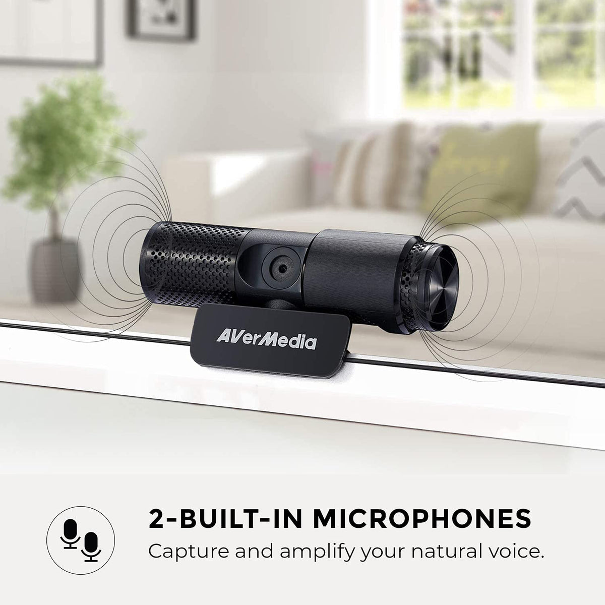 AVerMedia PW313D DualCam 2K Document Camera for Trading Cards, Miniatures