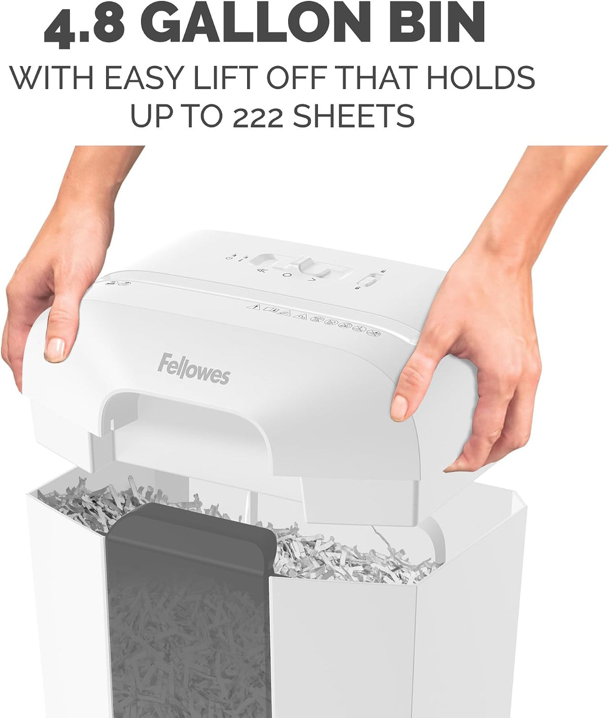 Fellowes Powershred LX75 11-Sheet Crosscut Shredder (4405001)