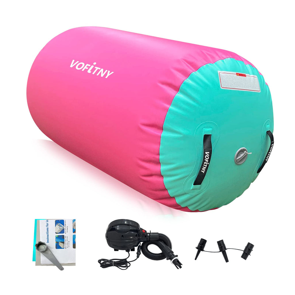 VOFiTNY Inflatable Gymnastics Air mat Tumbling Track for Home