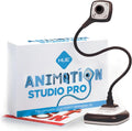 HUE Animation Studio Pro: Stop Motion Kit for Windows/macOS, Black