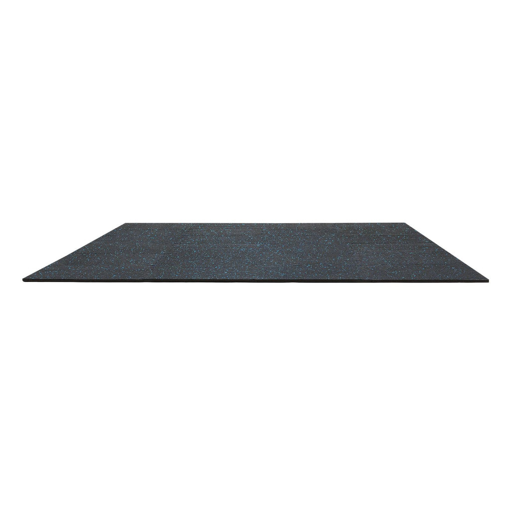 VEVOR 0.56Inch 96sq.ft 24 Tiles Gym Flooring for Home Gym, Rubber Top with High Density EVA Foam, 24 x 24In Gym Floor Exercise Equipment Mats, Interlocking Gym Mats, Puzzle Workout Mats, Black & Gray