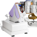 Automatic Desktop Paper Jogger, 500-page Large Capacity, 5 Seconds to straighten, 2800 RPM high-Frequency Vibration, Suitable for A4/A5/A6 File Binding and Sorting