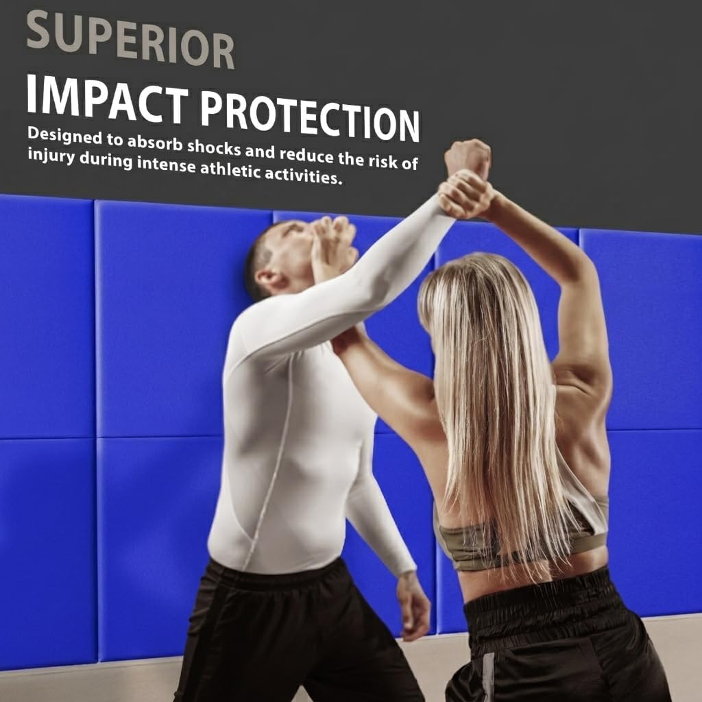 DXM SPORTS Wall Padding for Gym, Basketball Court, Garage and Basement â Durable Waterproof Wall Pad for Safety