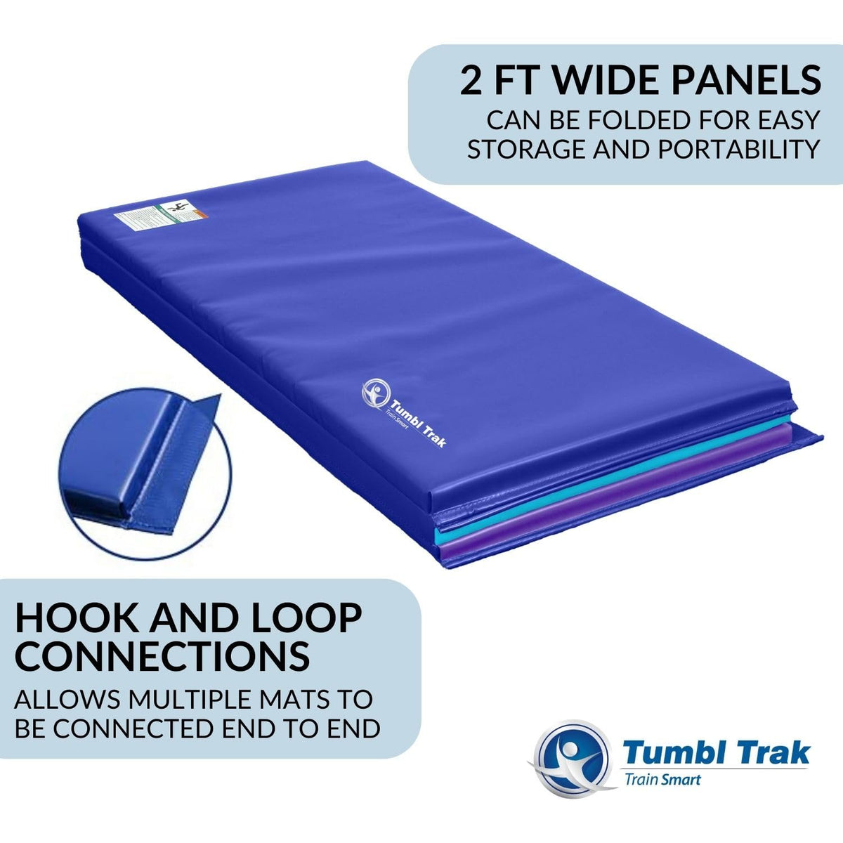 Tumbl Trak Gymnastics Folding Tumbling Panel Mat
