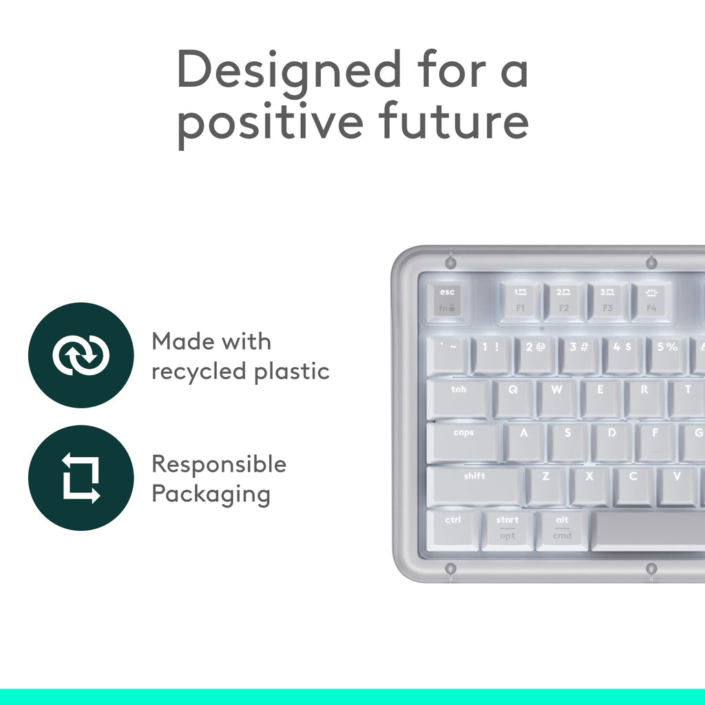 Logitech Alto Keys K98M Wireless Mechanical Gasket Keyboard - Graphite
