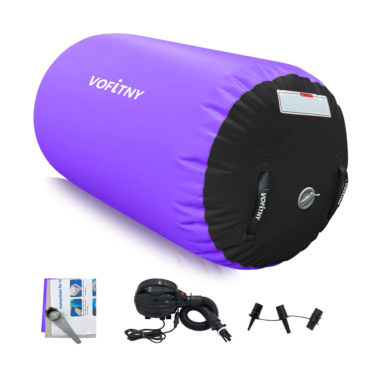 VOFiTNY Inflatable Gymnastics Air mat Tumbling Track for Home