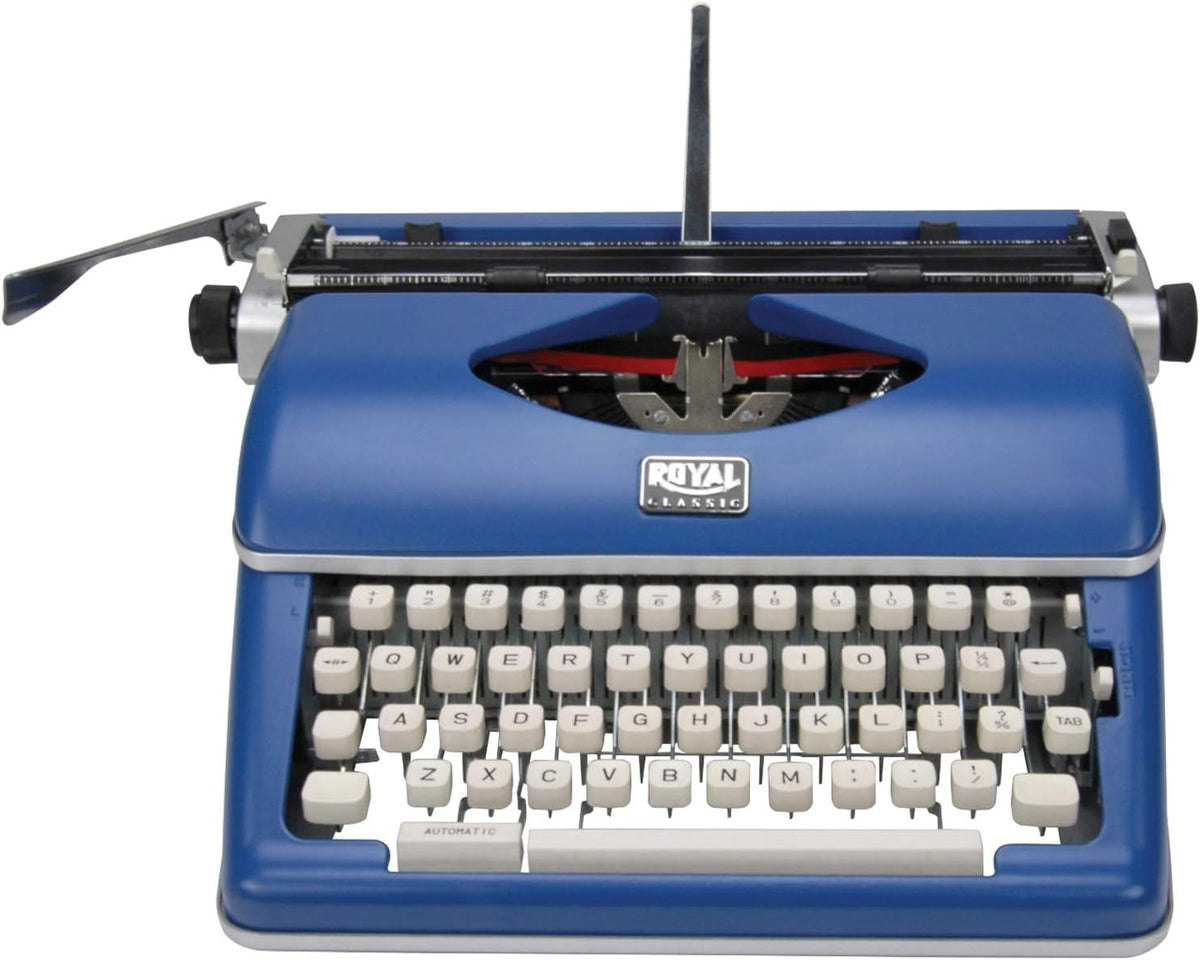 Royal 79106B Classic Manual Typewriter (Blue)