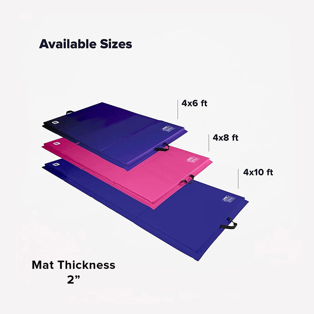 We Sell Mats Folding Exercise Mat - 2" Thick X-Large 4x8'