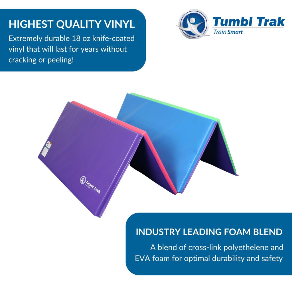 Tumbl Trak Gymnastics Folding Tumbling Panel Mat