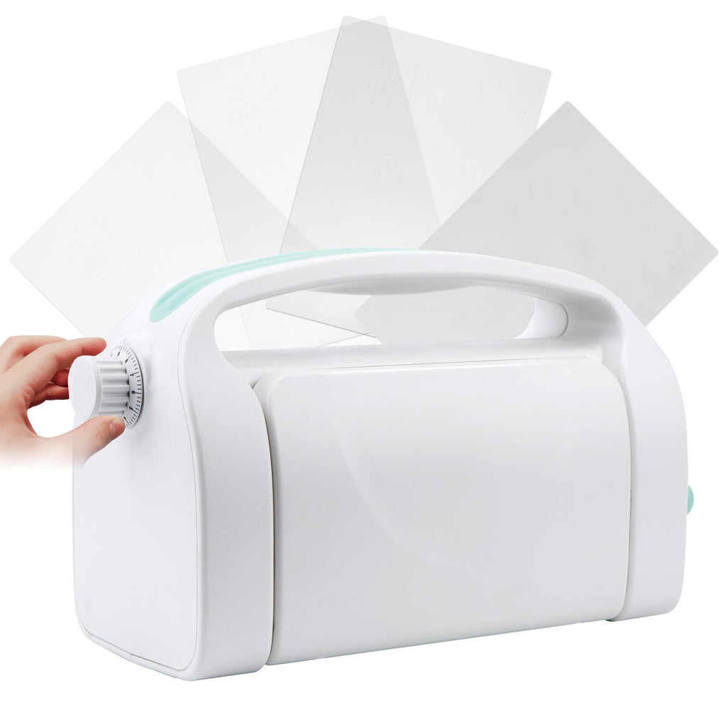 Die Cutting Machine for Card Making, Foldable Embossing Machine for Scrapbookingï¼DIY Paper Craft (Gift Box), 9" Opening