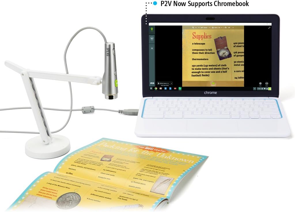 Ipevo CDVU-03IP Point 2 View USB Camera (Discontinued and Upgraded to IPEVO V4K)