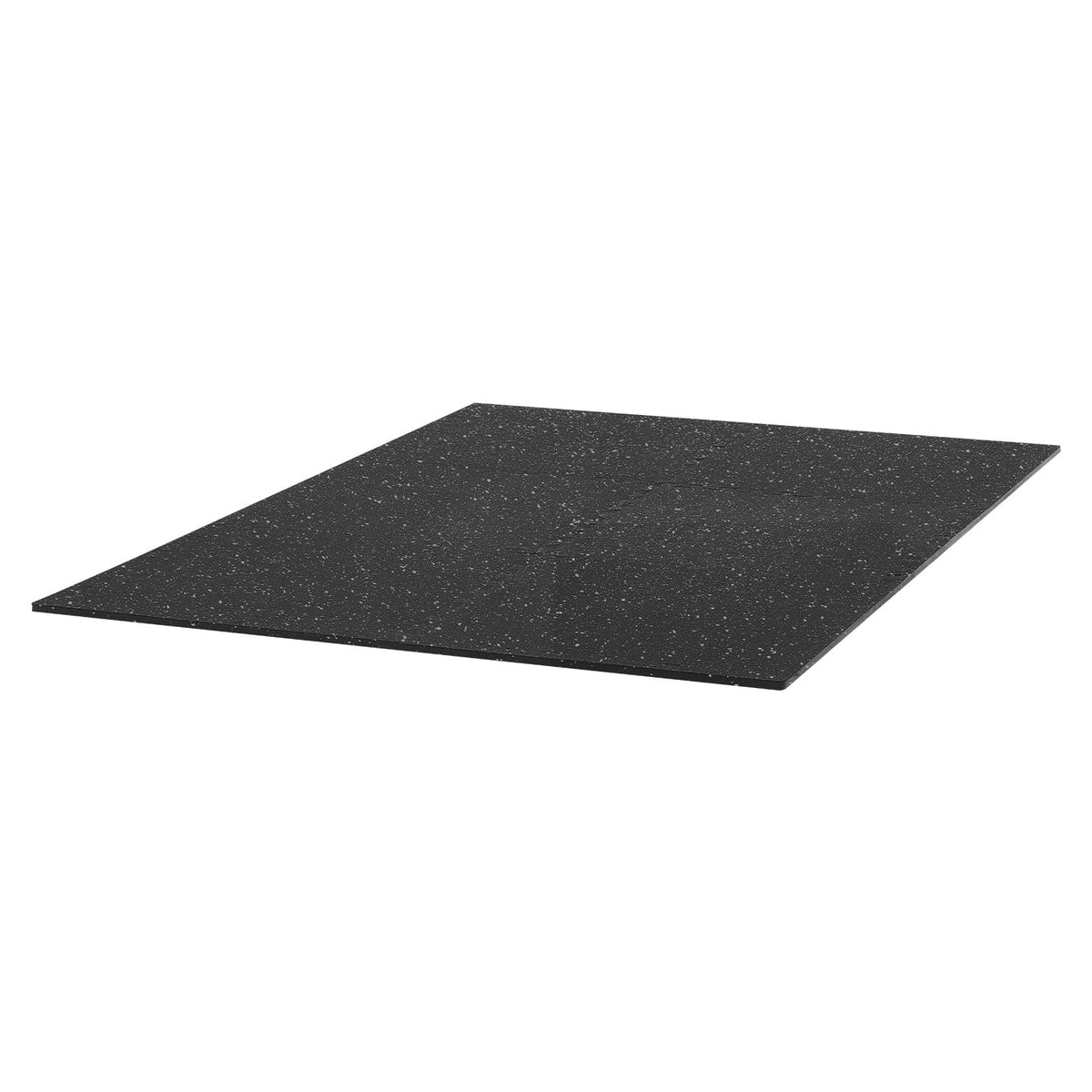 VEVOR 0.56Inch 96sq.ft 24 Tiles Gym Flooring for Home Gym, Rubber Top with High Density EVA Foam, 24 x 24In Gym Floor Exercise Equipment Mats, Interlocking Gym Mats, Puzzle Workout Mats, Black & Gray