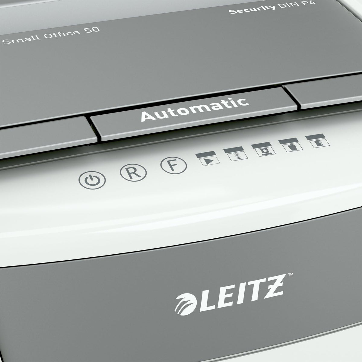 Leitz IQ Paper Shredder, Cross Cut, 10 Sheet, 6 Gallon Bin, P4 Security, Slim, Anti-Jam, Home Office (170004)